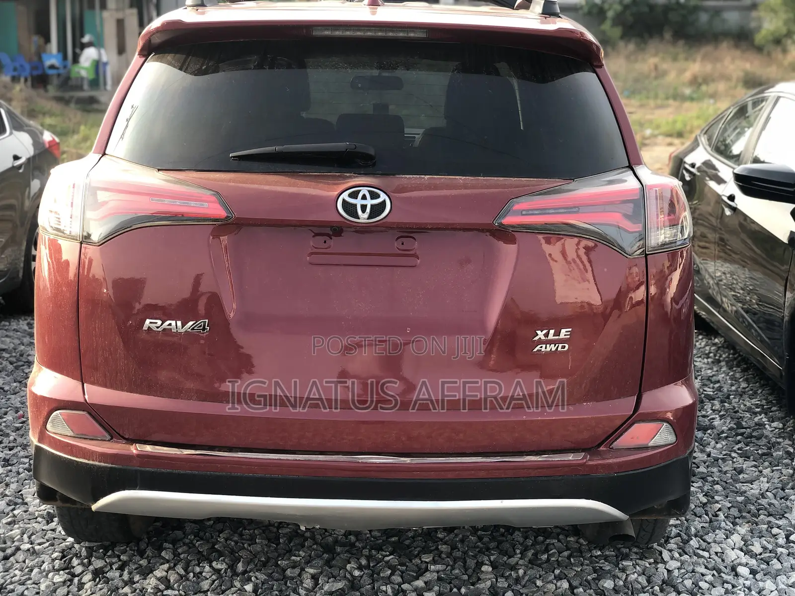Toyota RAV4 XLE AWD (2.5L 4cyl 6A) 2017 Burgundy