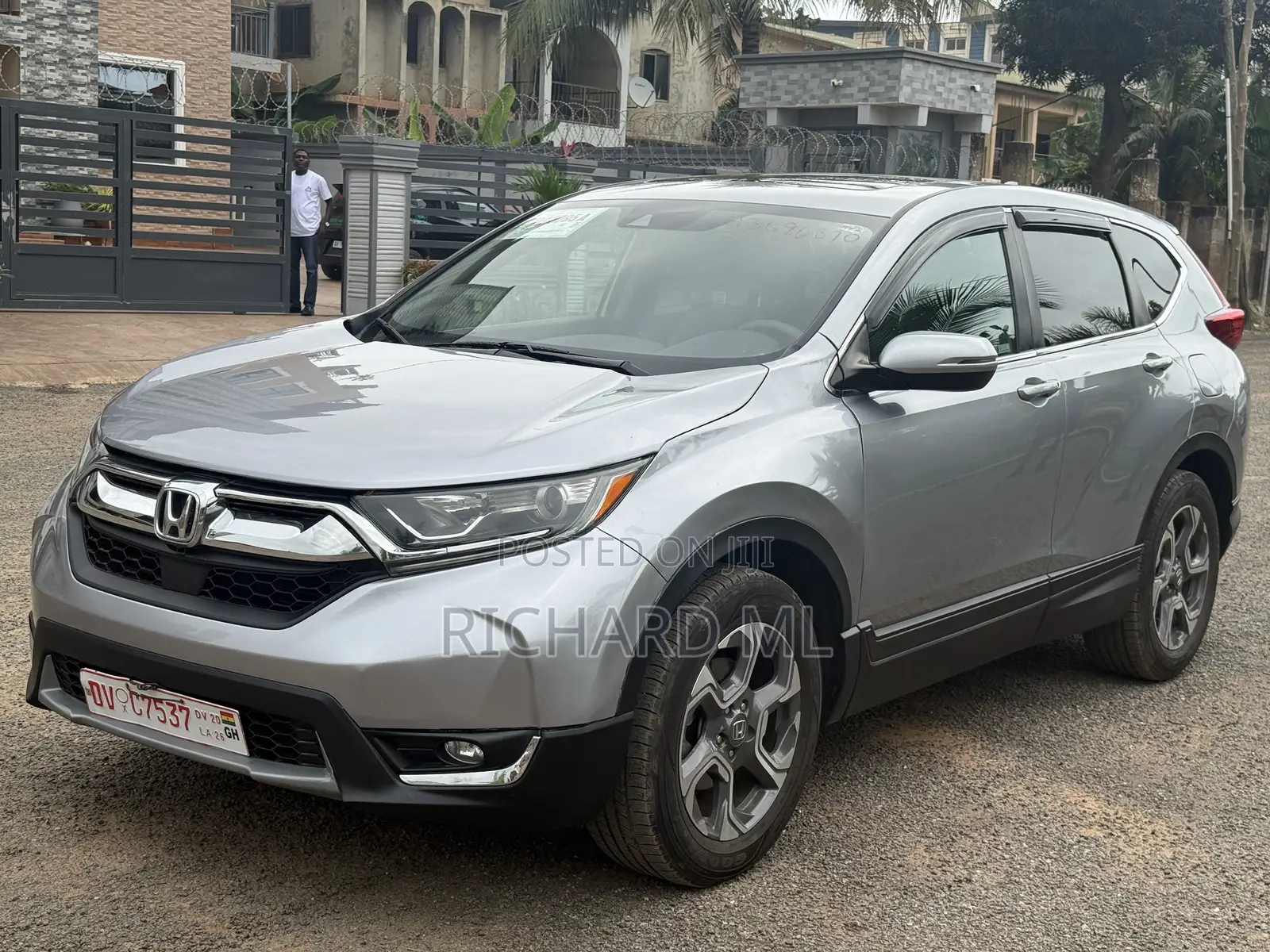 Honda CR-V EX AWD 2019 Silver