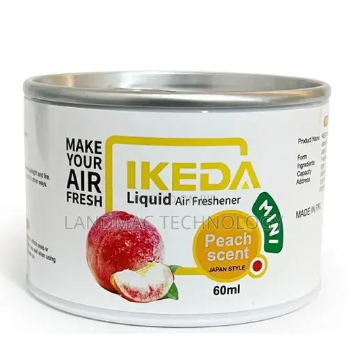 Ikeda Mini Liquid Air Freshener - Peach Scent (120ml)