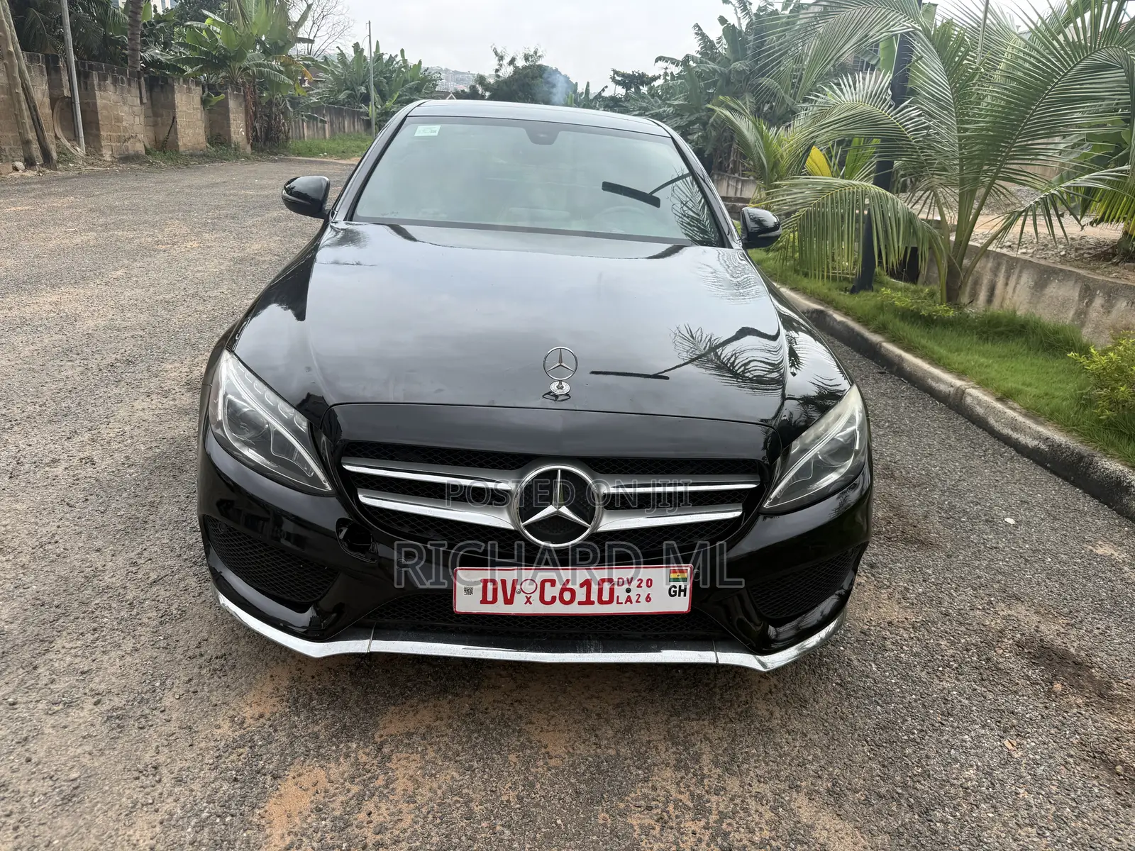 Mercedes-Benz C300 Luxury 4Matic Sedan AWD (2.0L 4cyl 7A) 2016 Black