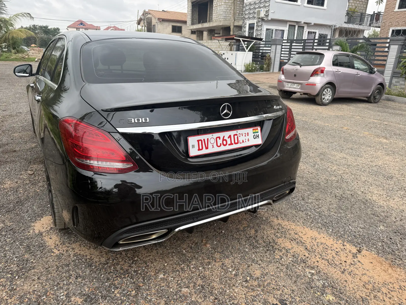 Mercedes-Benz C300 Luxury 4Matic Sedan AWD (2.0L 4cyl 7A) 2016 Black