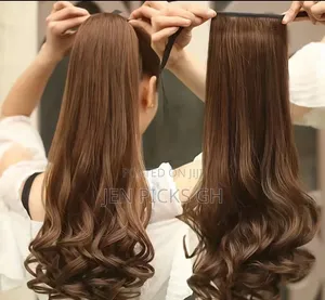 Long Curly Hair Wig Ponytail