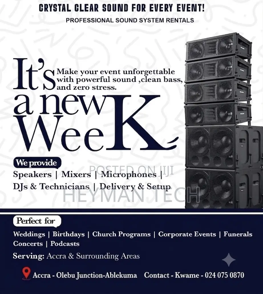 Rent Eaw Speakers Professional Touring System