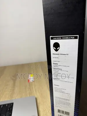New Laptop Alienware 18 Area-51 32GB Nvidia SSD 2T