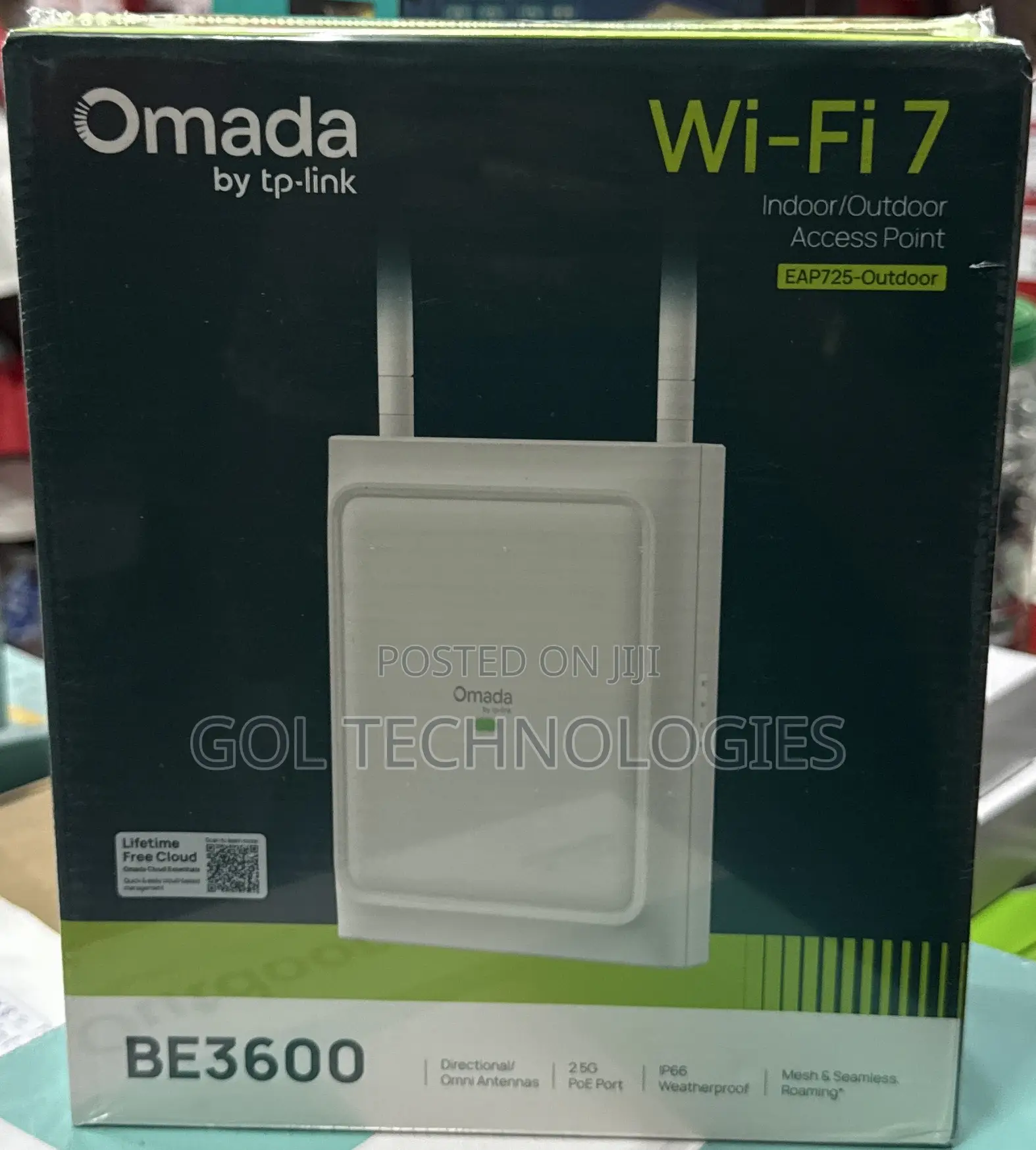 TP-Link Wifi 7 Indoor/Outdoor Access Point Eap725-Outdoor