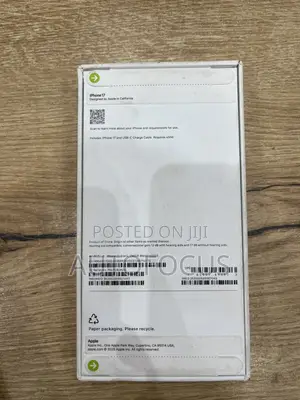 New Apple iPhone 17 256 GB Black