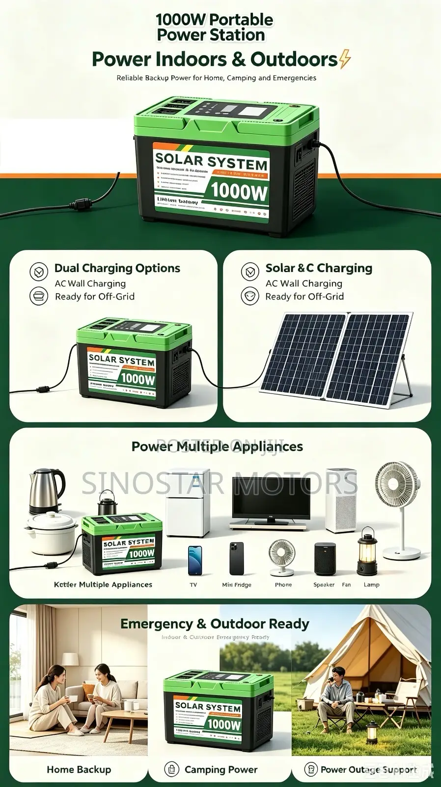 Solar Battery / Power Bank/Portable Energy Devices