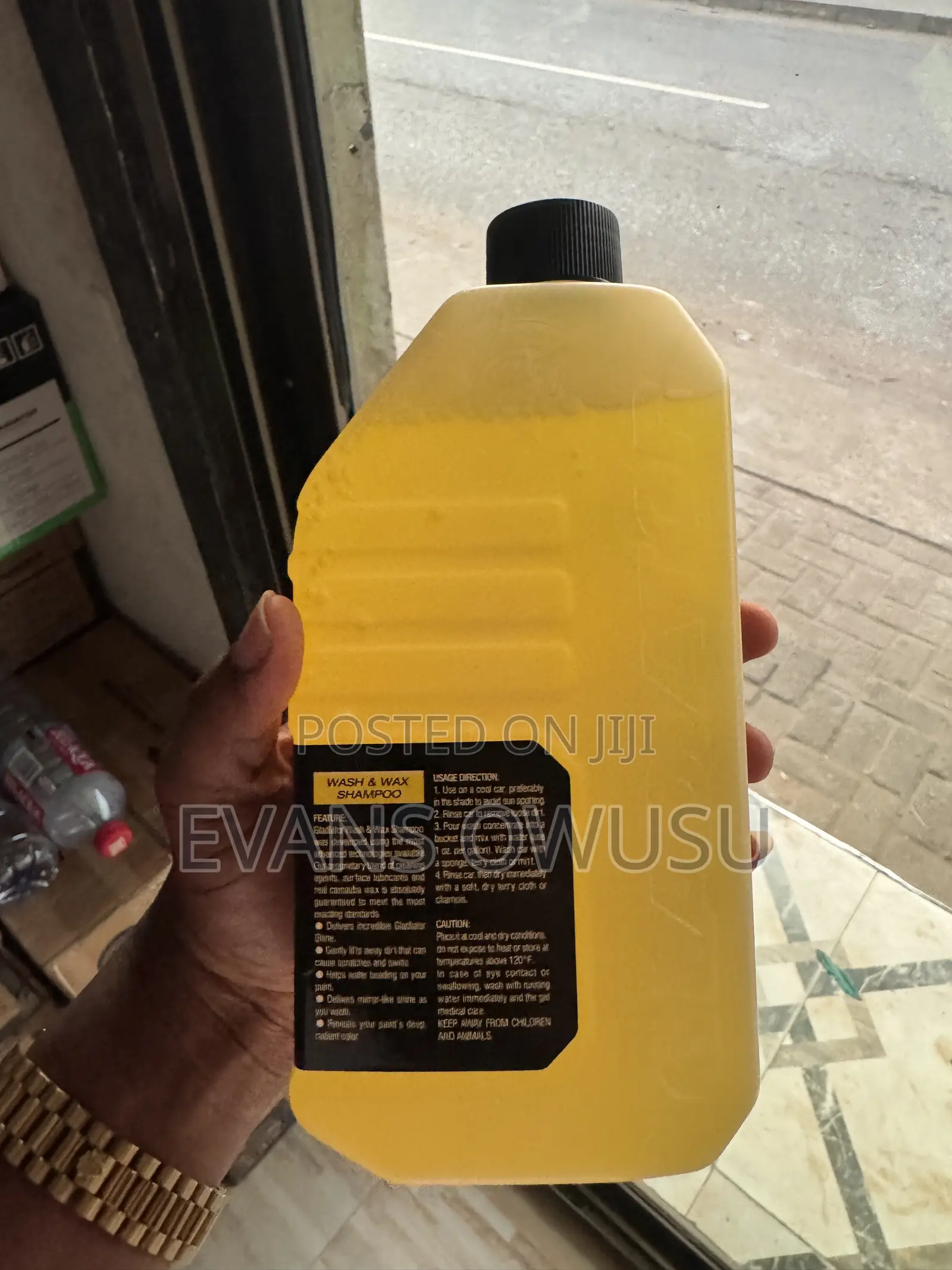 Wash and Wax Shampoo 1litre
