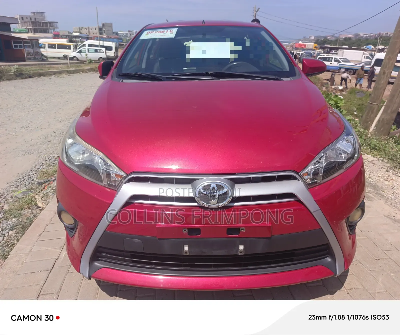 Toyota Yaris 2016 Red