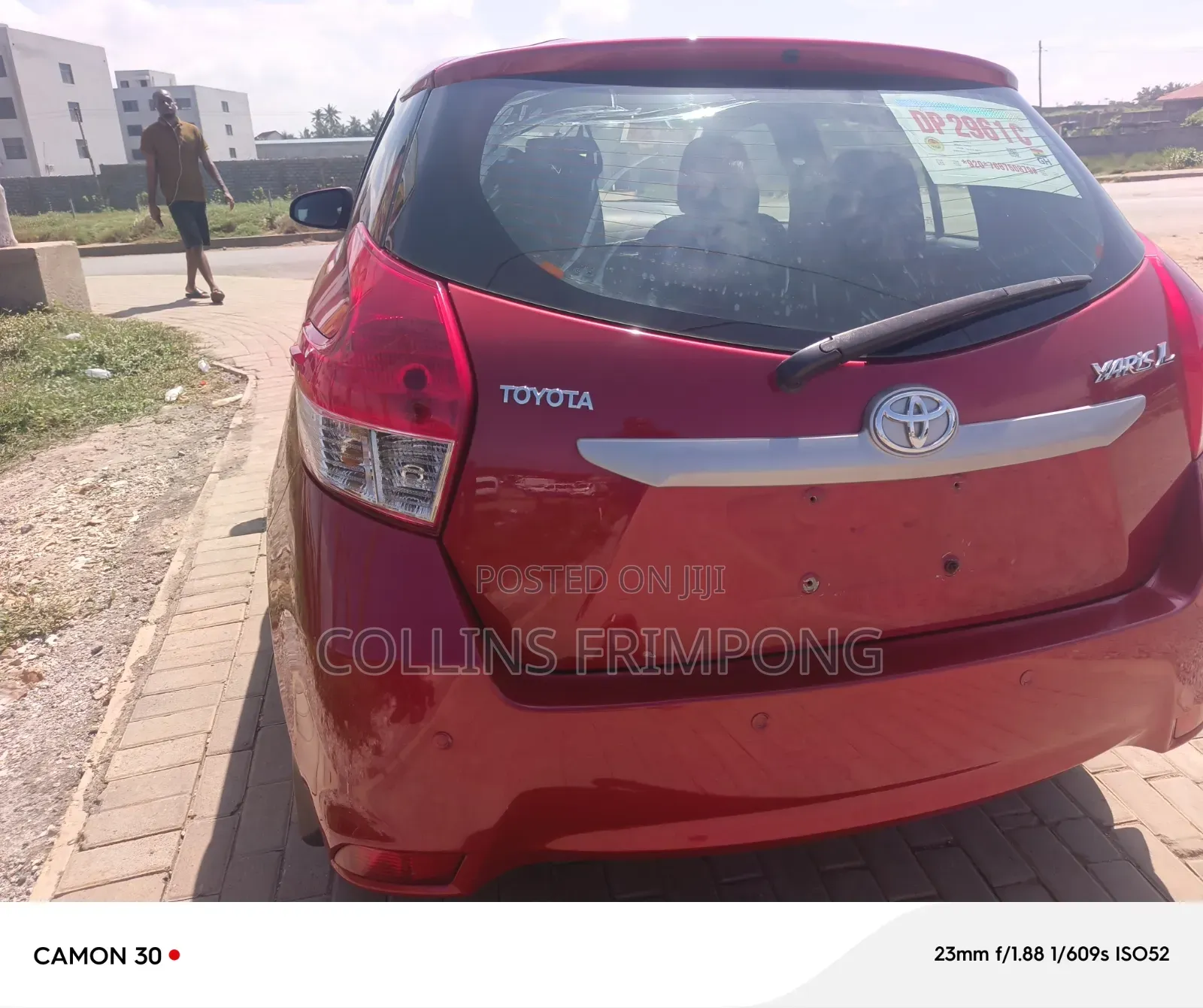 Toyota Yaris 2016 Red