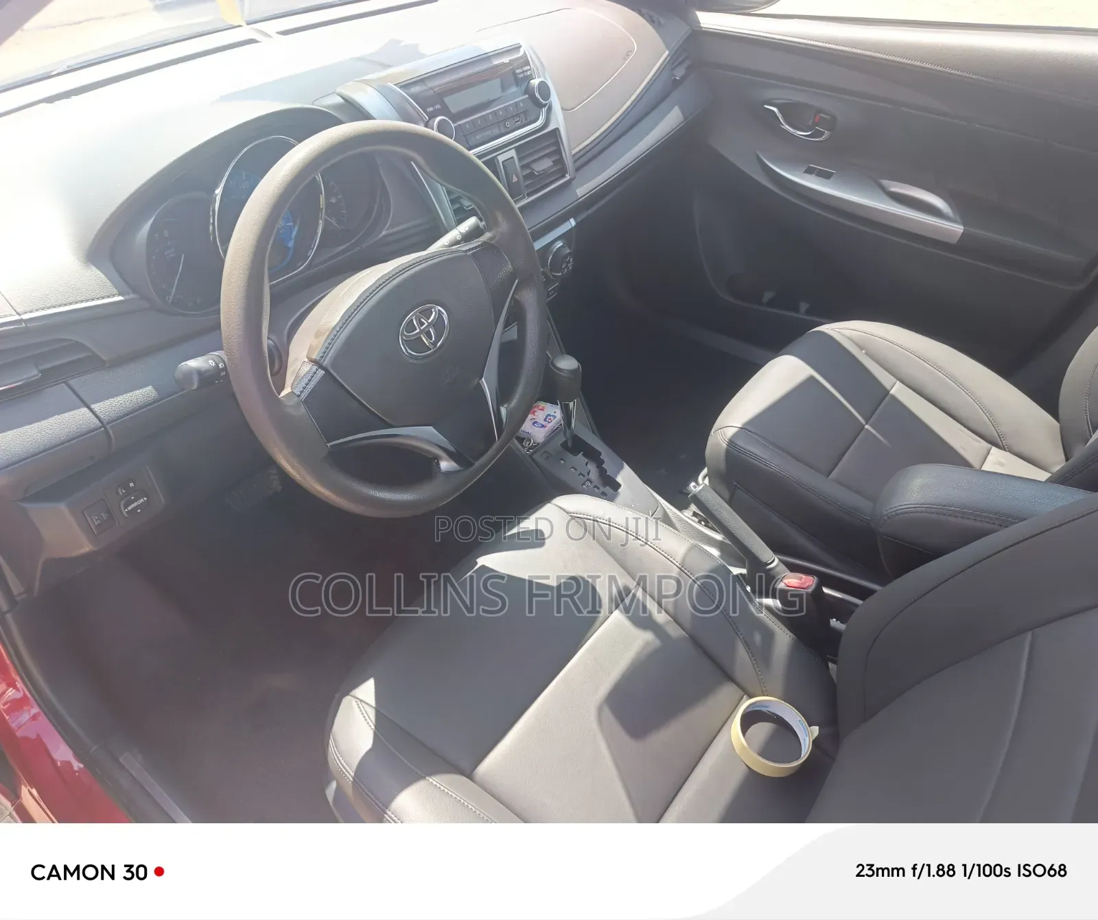 Toyota Yaris 2016 Red