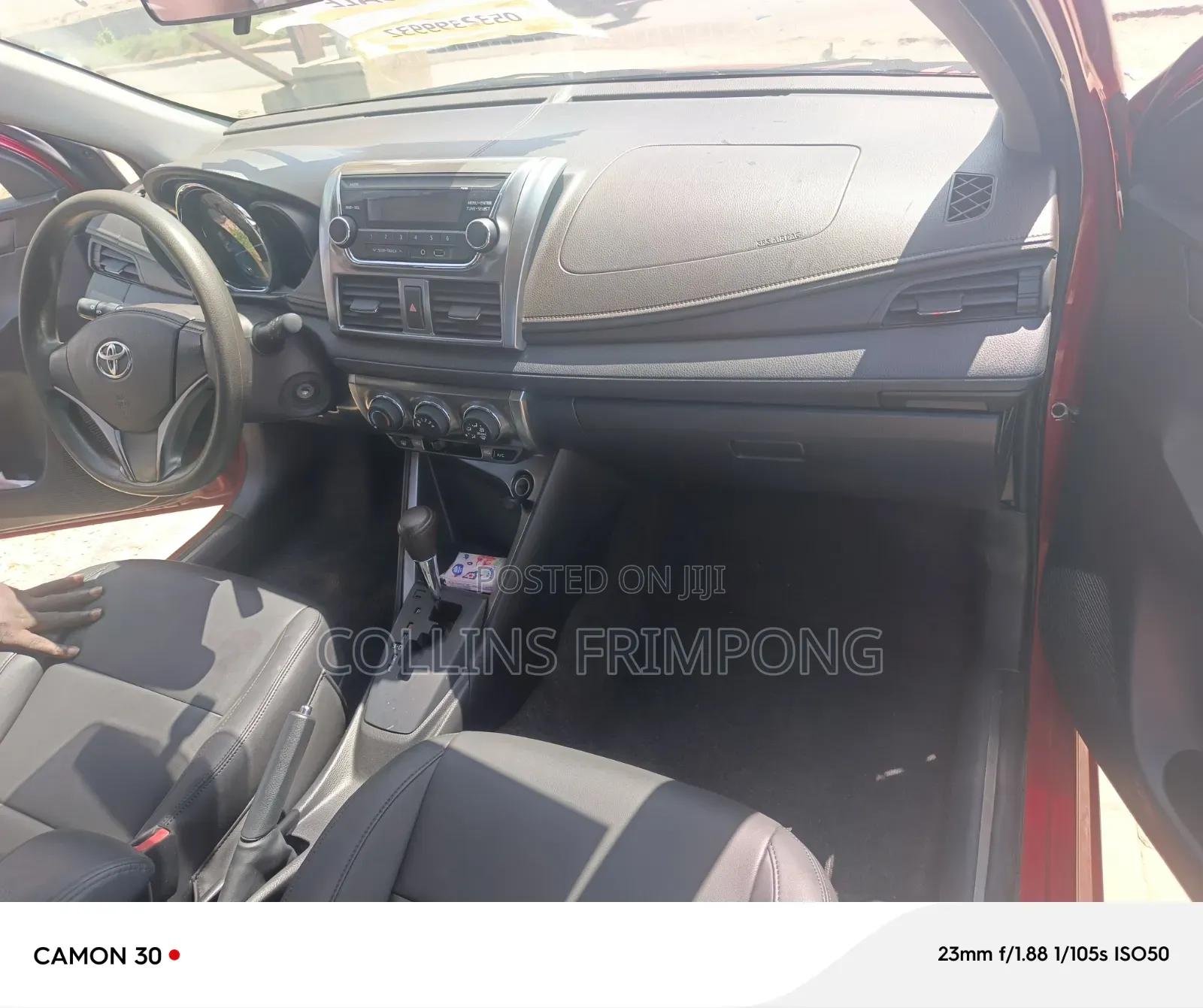 Toyota Yaris 2016 Red