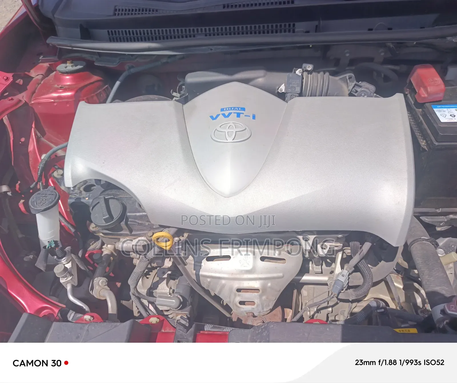 Toyota Yaris 2016 Red