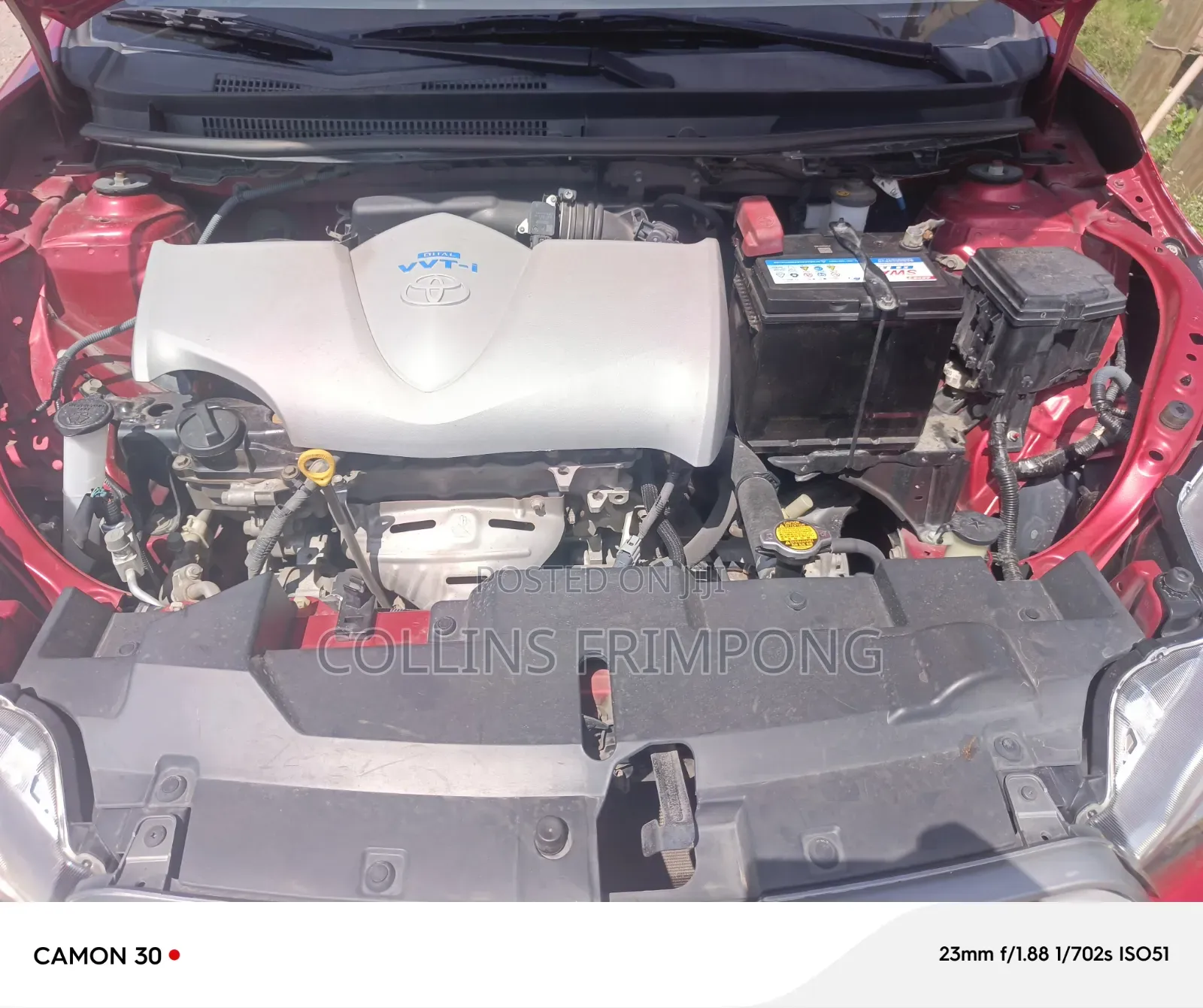 Toyota Yaris 2016 Red