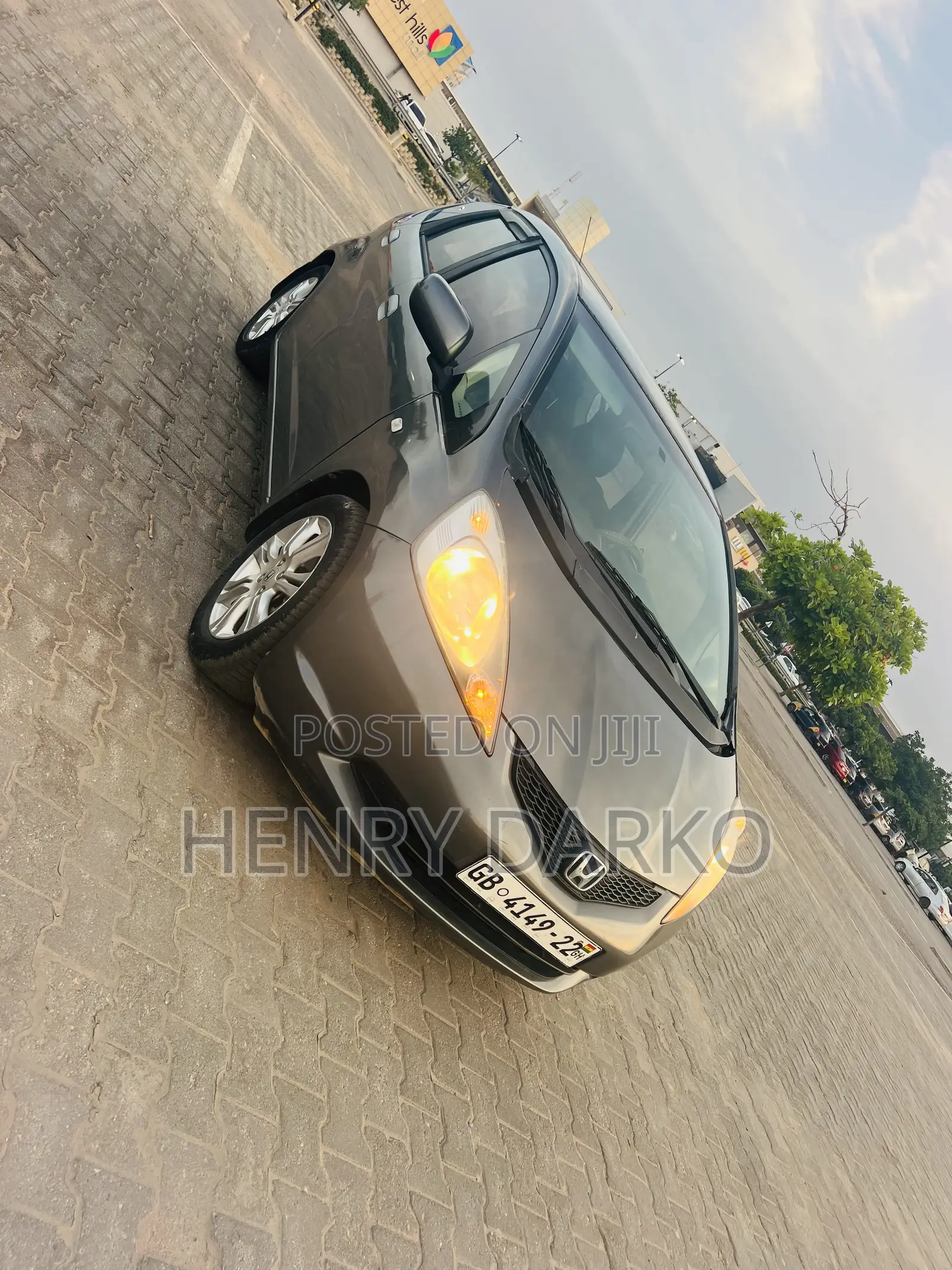 Honda Fit 2012 Gray
