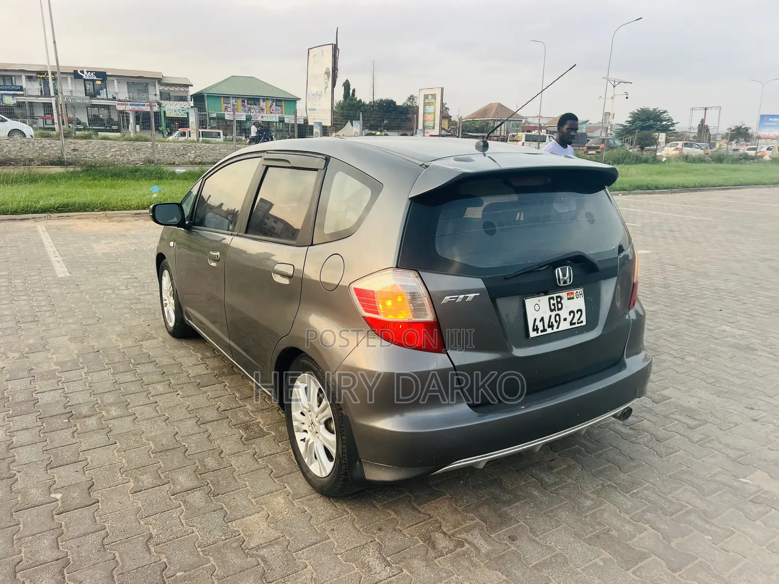 Honda Fit 2012 Gray
