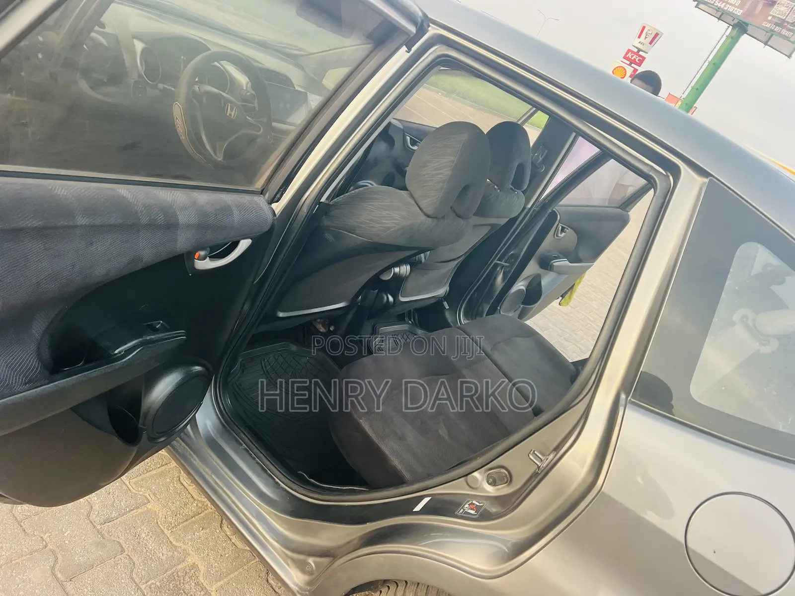 Honda Fit 2012 Gray