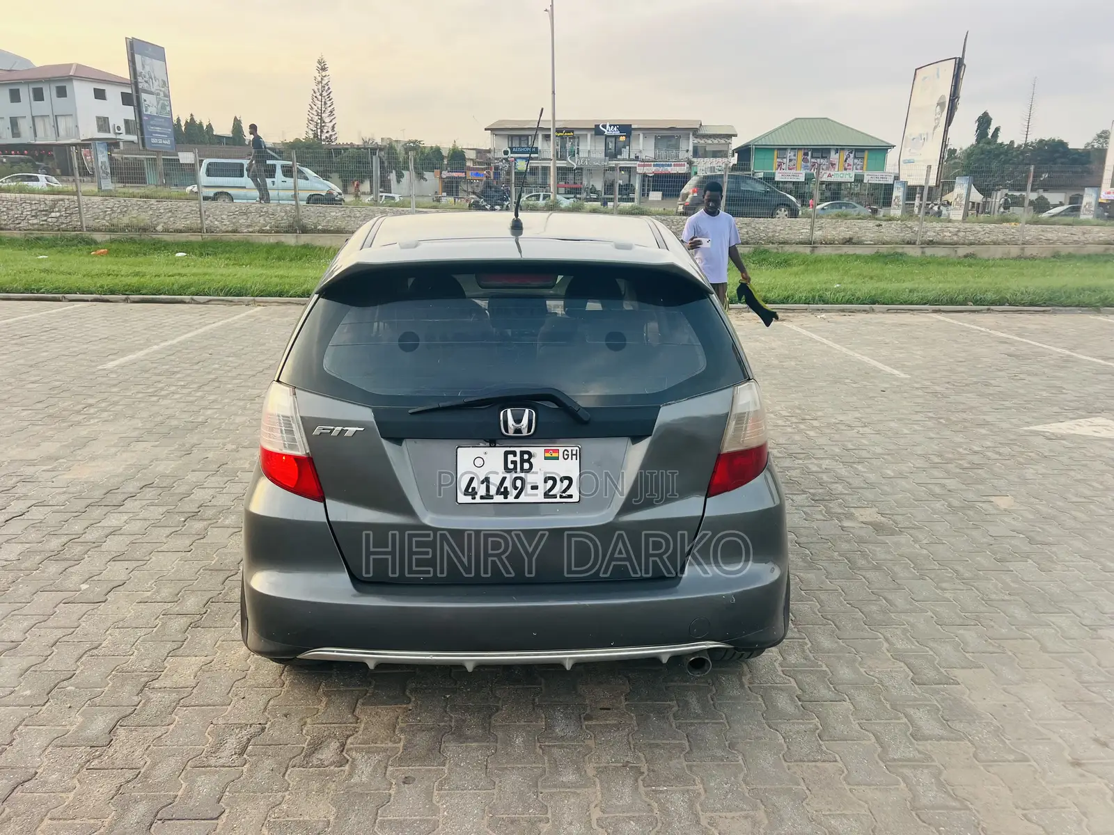Honda Fit 2012 Gray