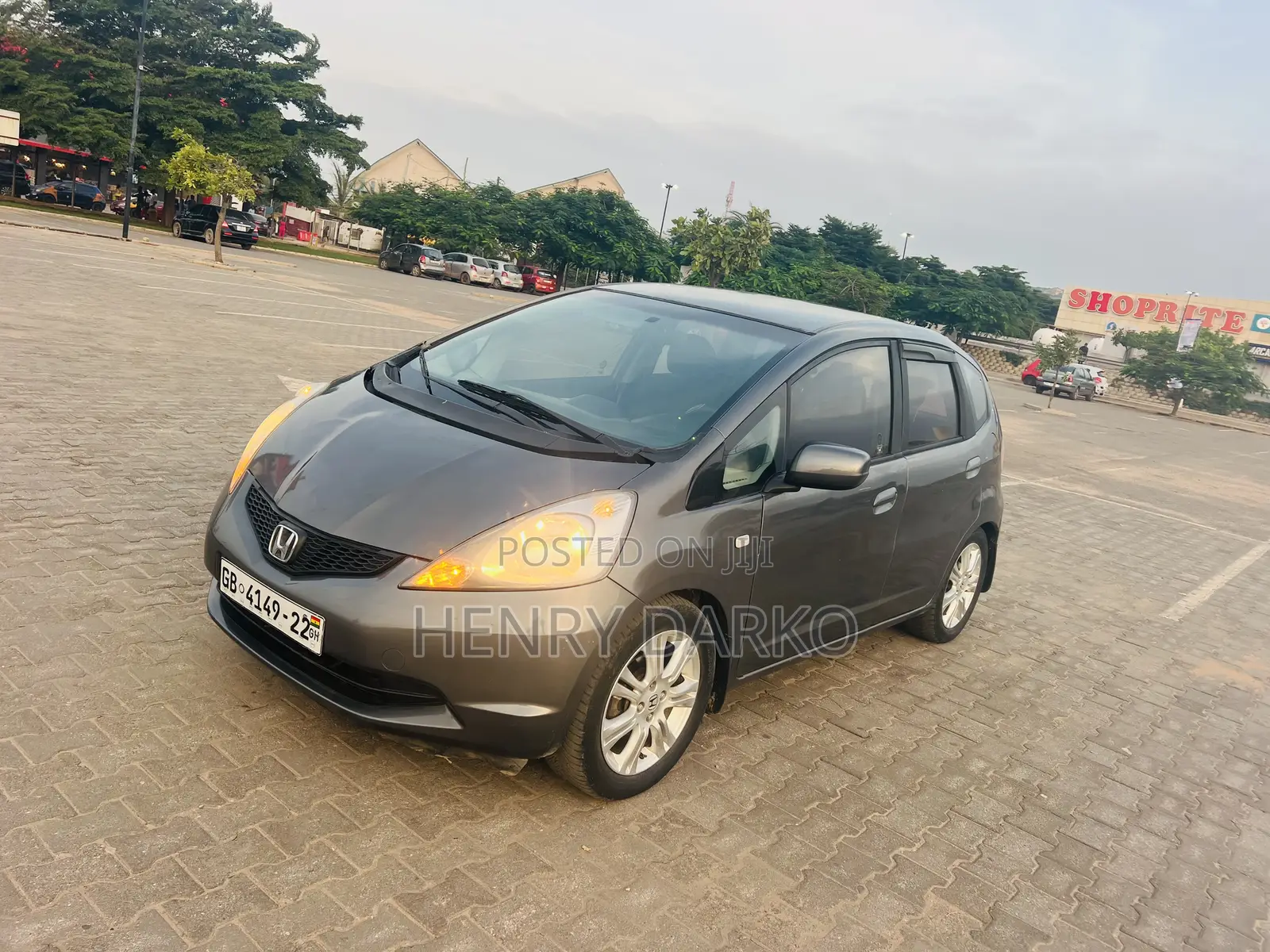 Honda Fit 2012 Gray