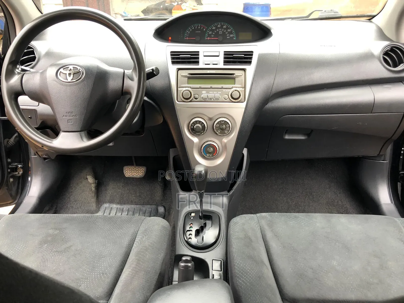 Toyota Yaris 2008 Black