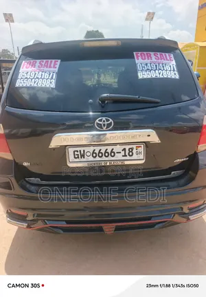 Toyota Highlander Limited 3.5L 2WD 2013 Black