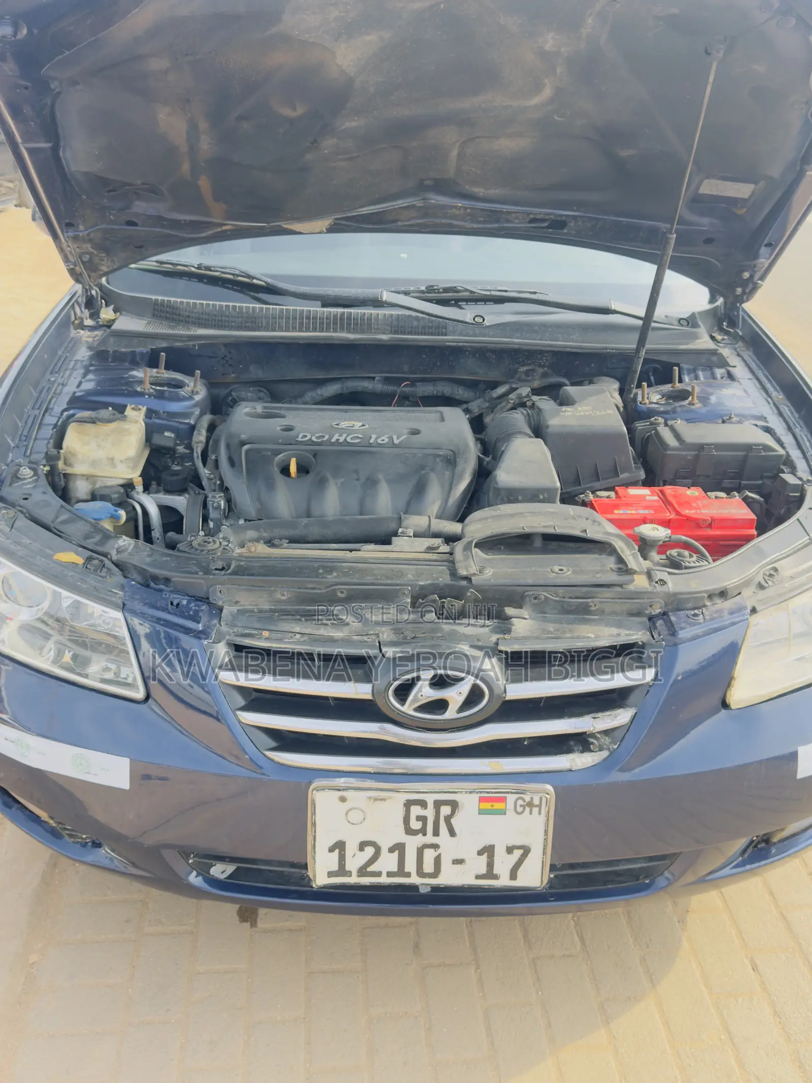 Hyundai Sonata 2.0 CRDi 2008 Blue