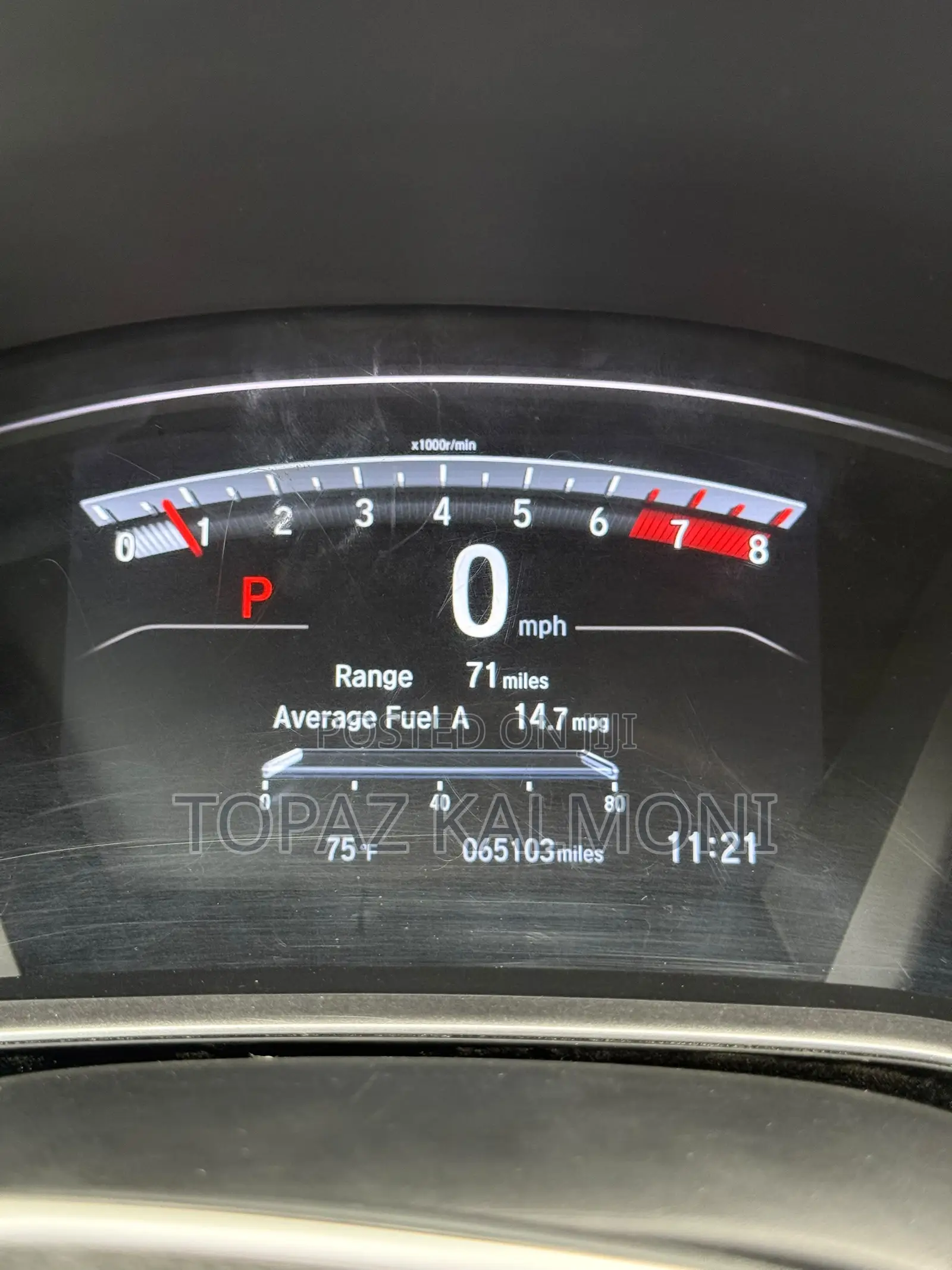 Honda CR-V 2018 Blue