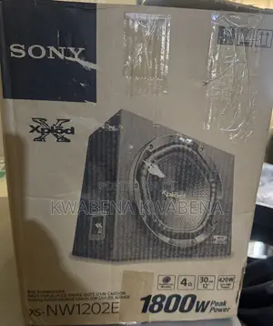 Sony Xplod 1800W With Pioneer Booster (1000W)