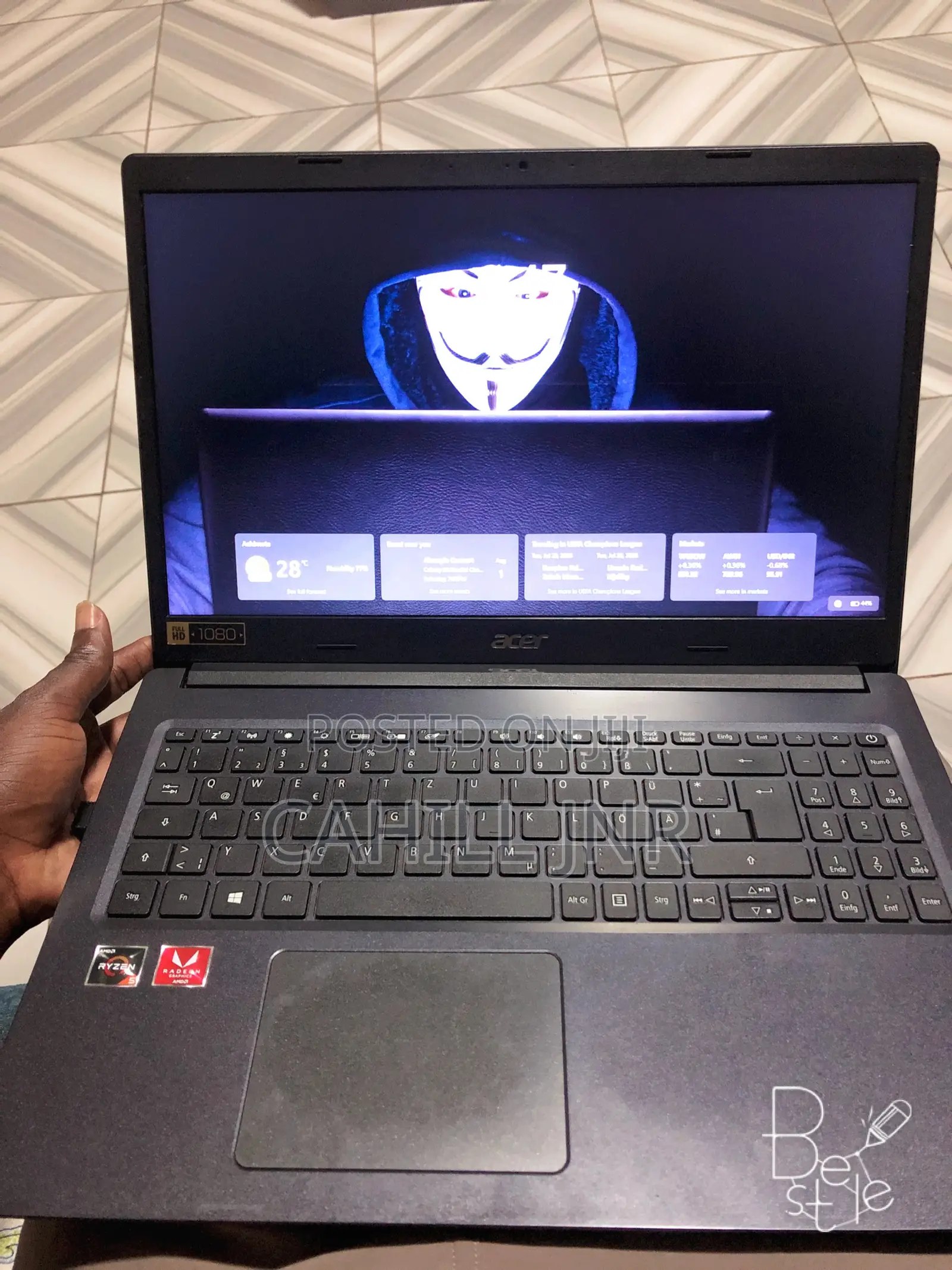Laptop Acer Aspire 3 8GB AMD Ryzen 5 SSD 512GB