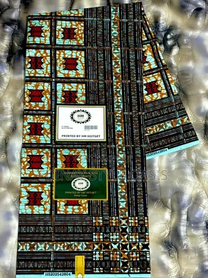 50% Cotton Ankara Fabric for Unisex Outfits
