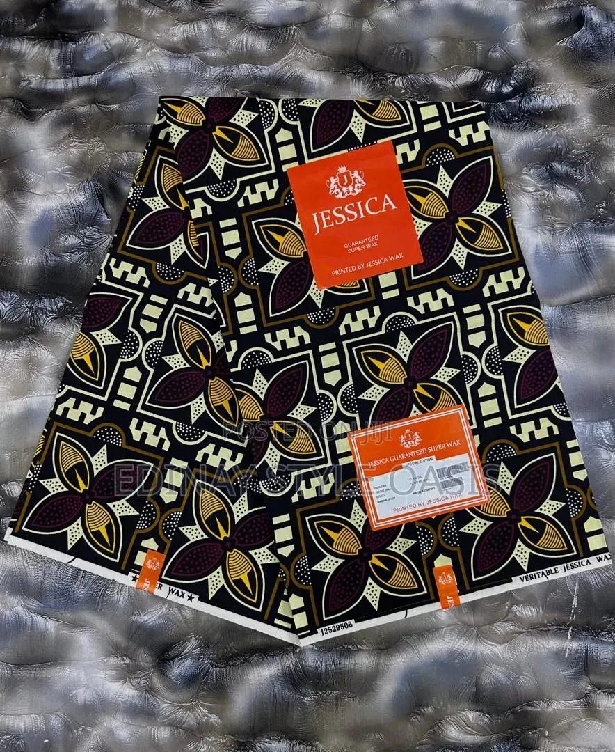 50% Cotton Ankara Fabric for Unisex Outfits
