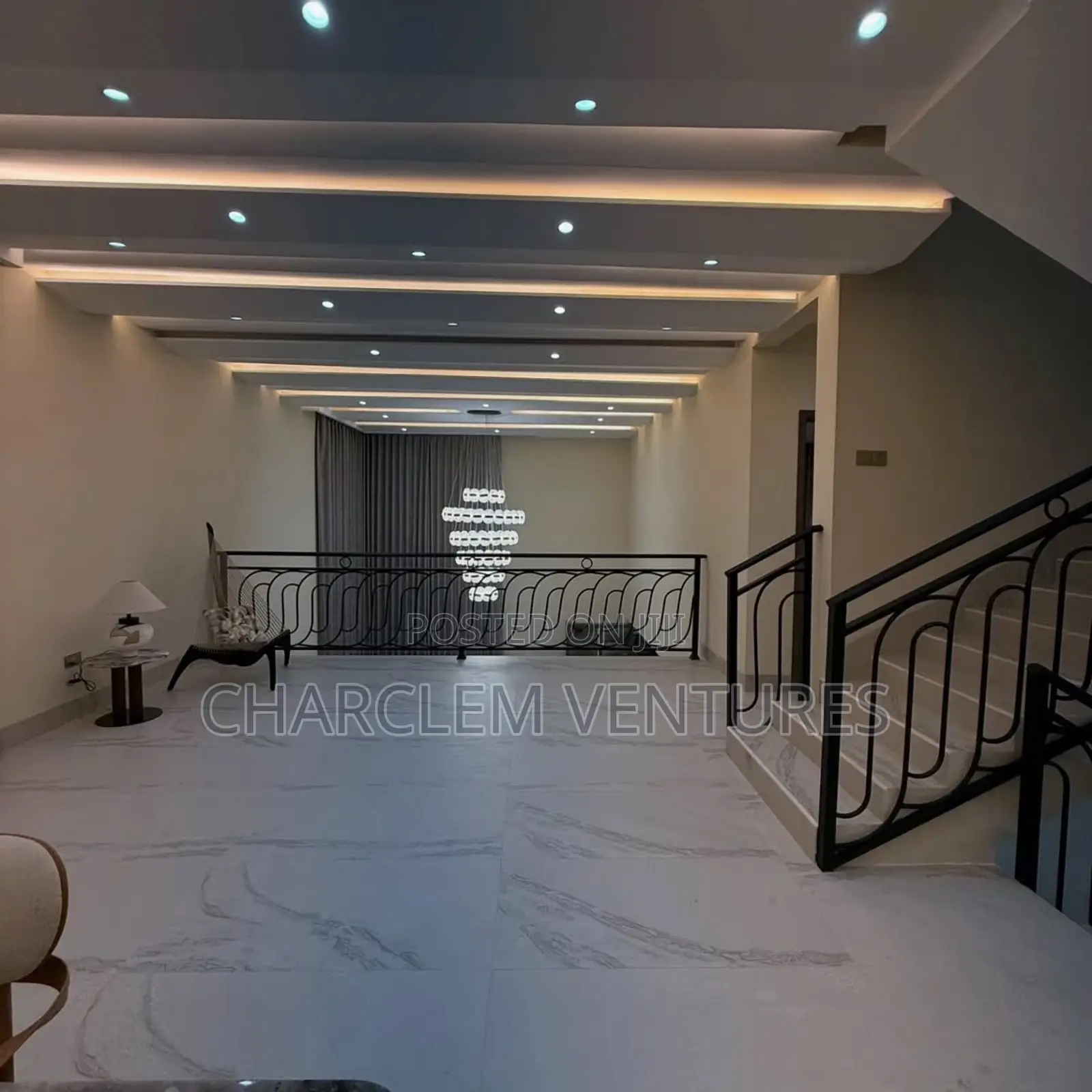 Furnished 4bdrm House in Charclem Ventures, East Legon for sale