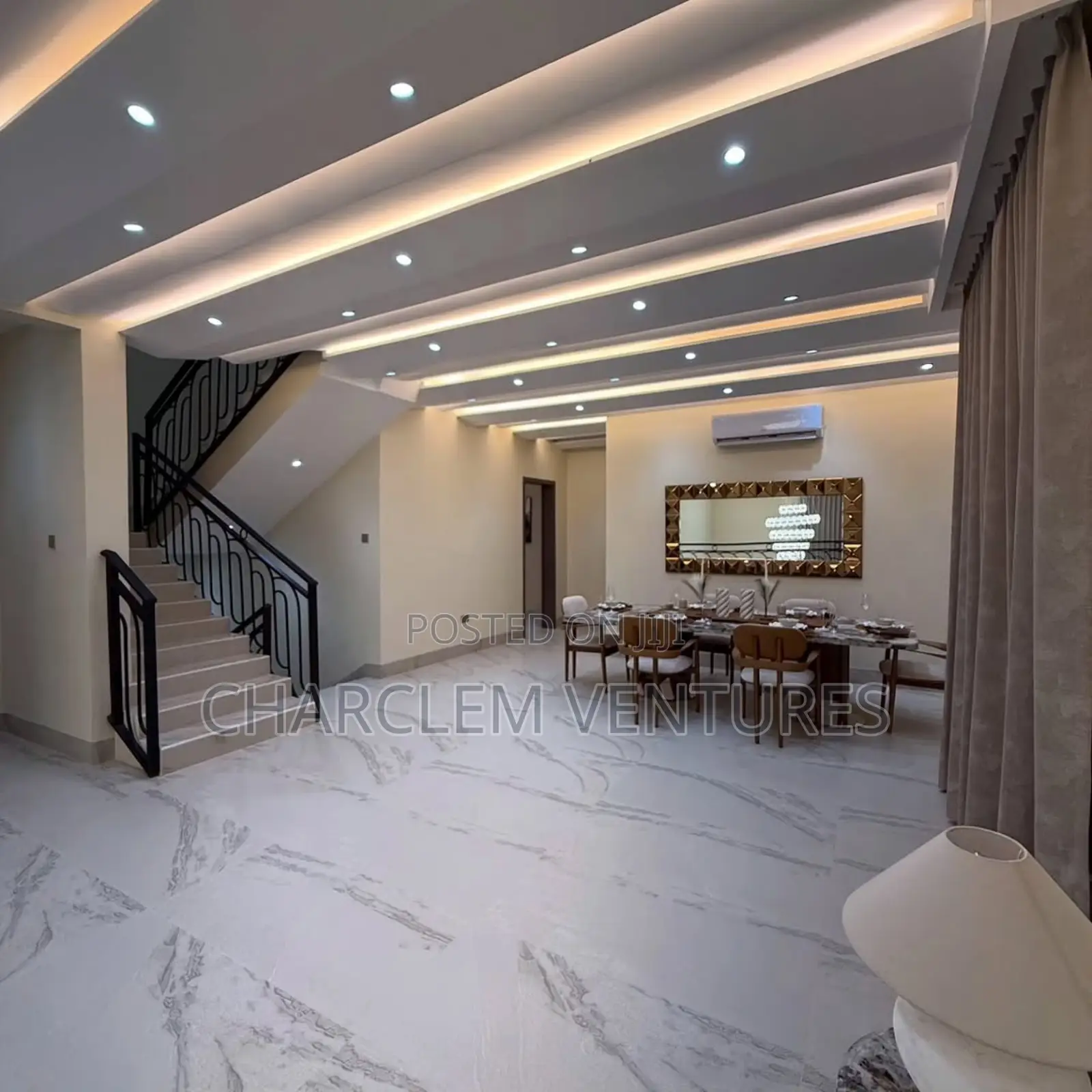 Furnished 4bdrm House in Charclem Ventures, East Legon for sale