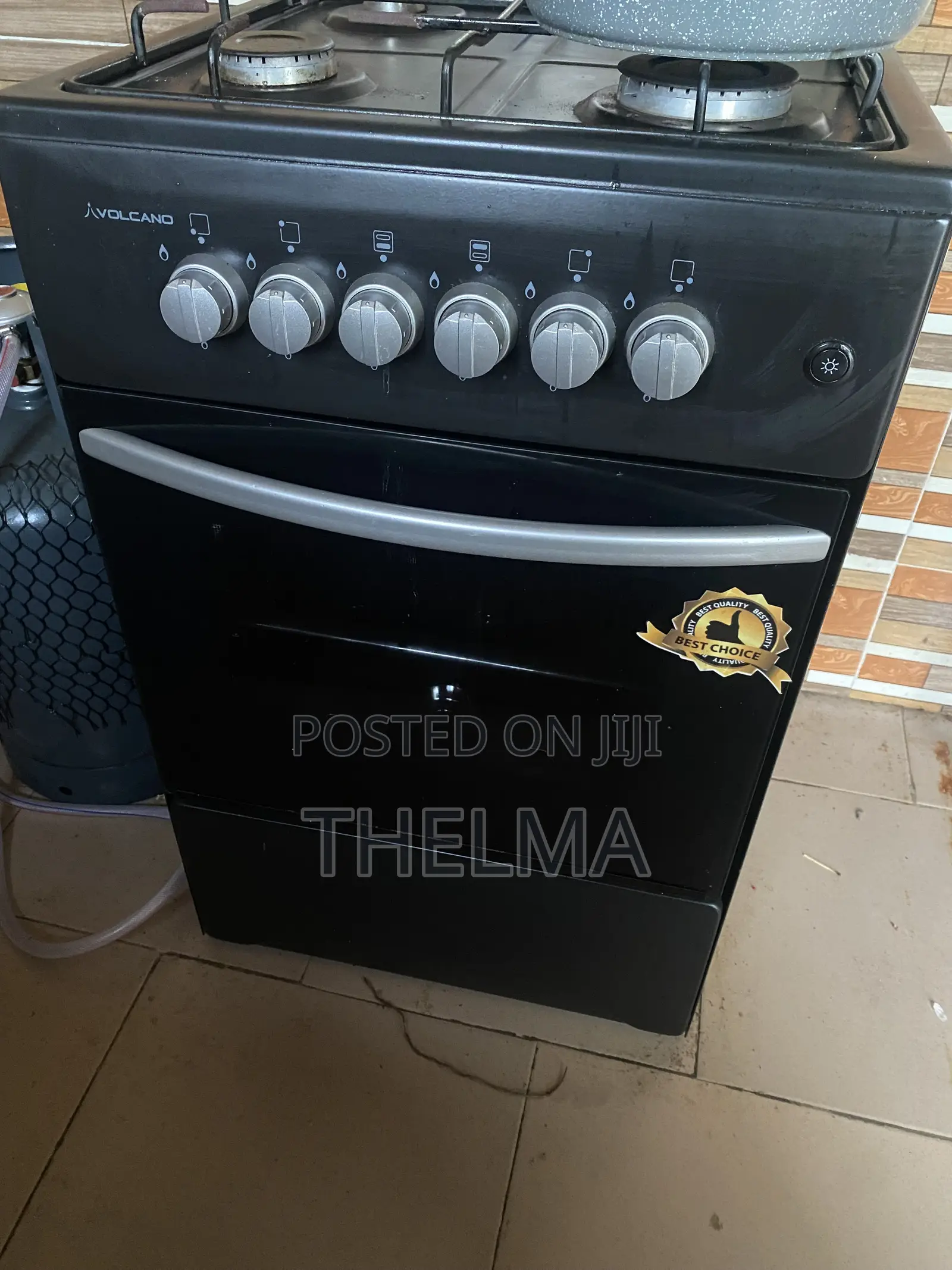 Urgent Sale 4 Burner Volcano Gas Cooker With Oven