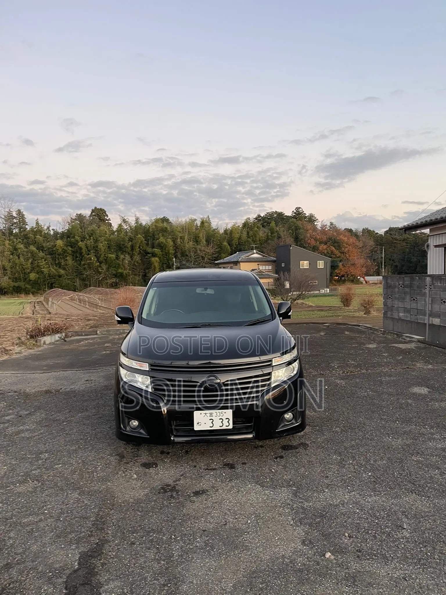 Nissan Elgrand SV Premium 2014 Black