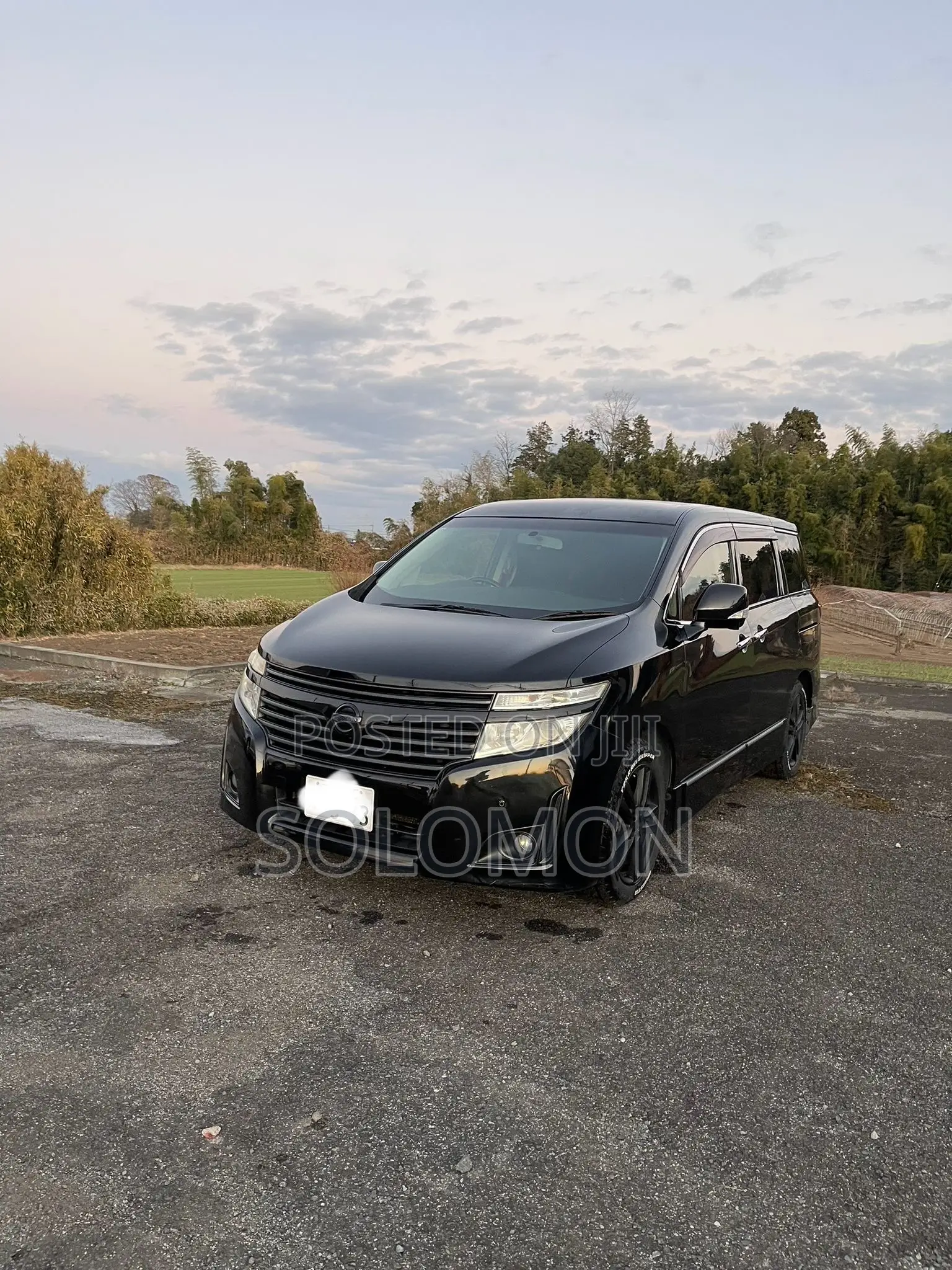 Nissan Elgrand SV Premium 2014 Black