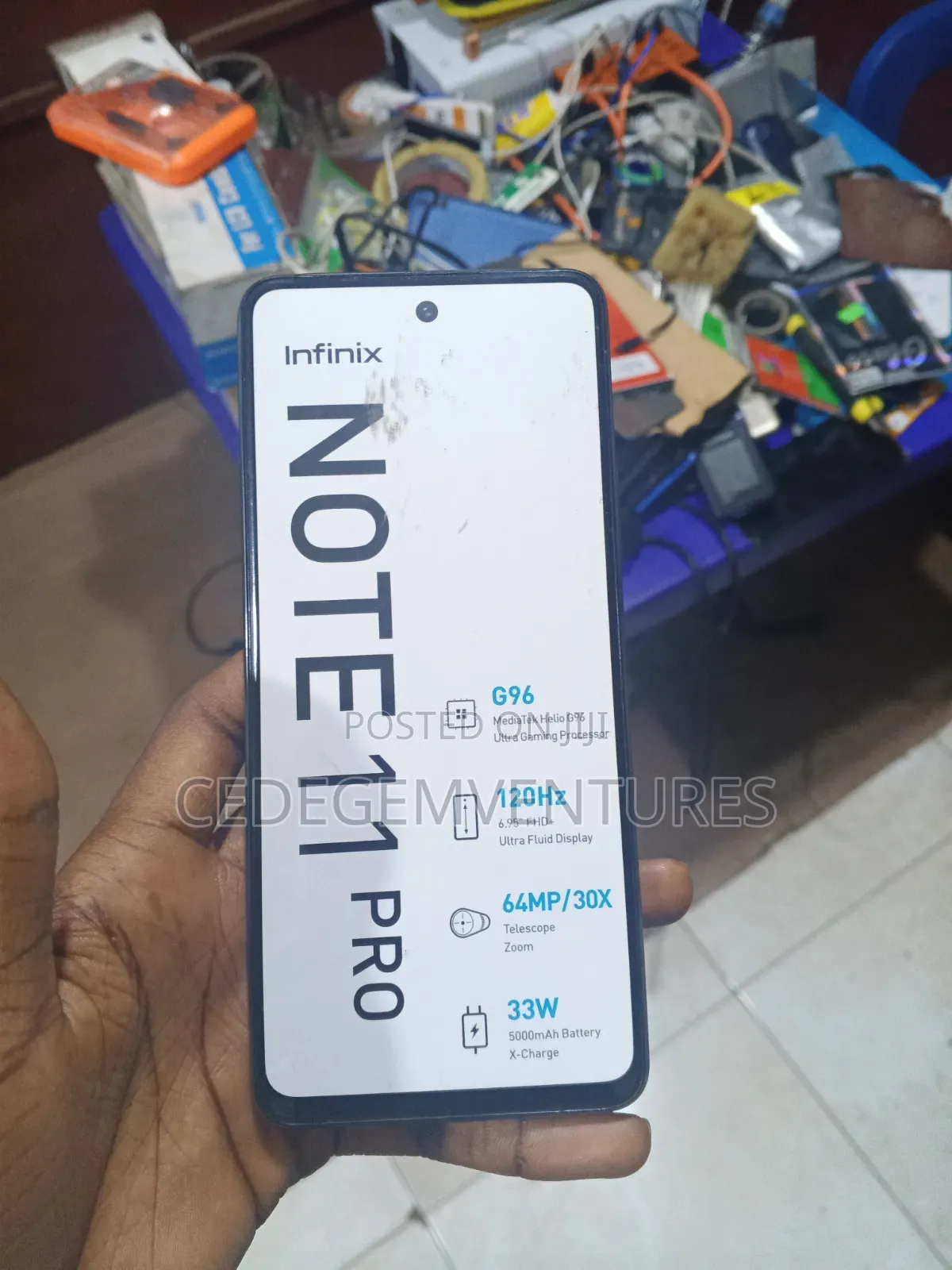 New Infinix Note 11 Pro 128 GB Gray