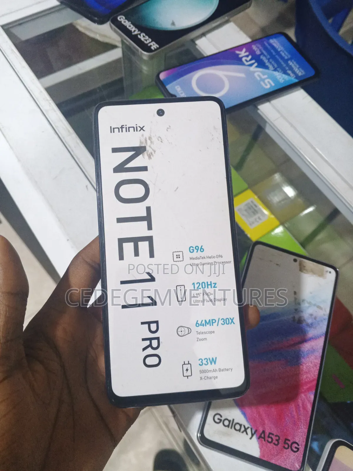 New Infinix Note 11 Pro 128 GB Gray