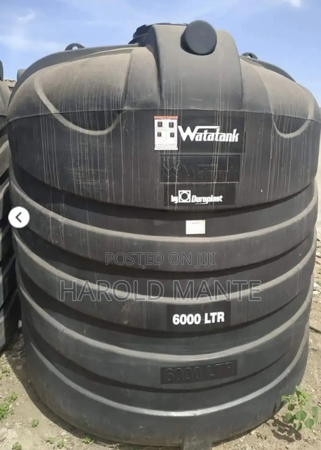 Polytank- 6000 Litre