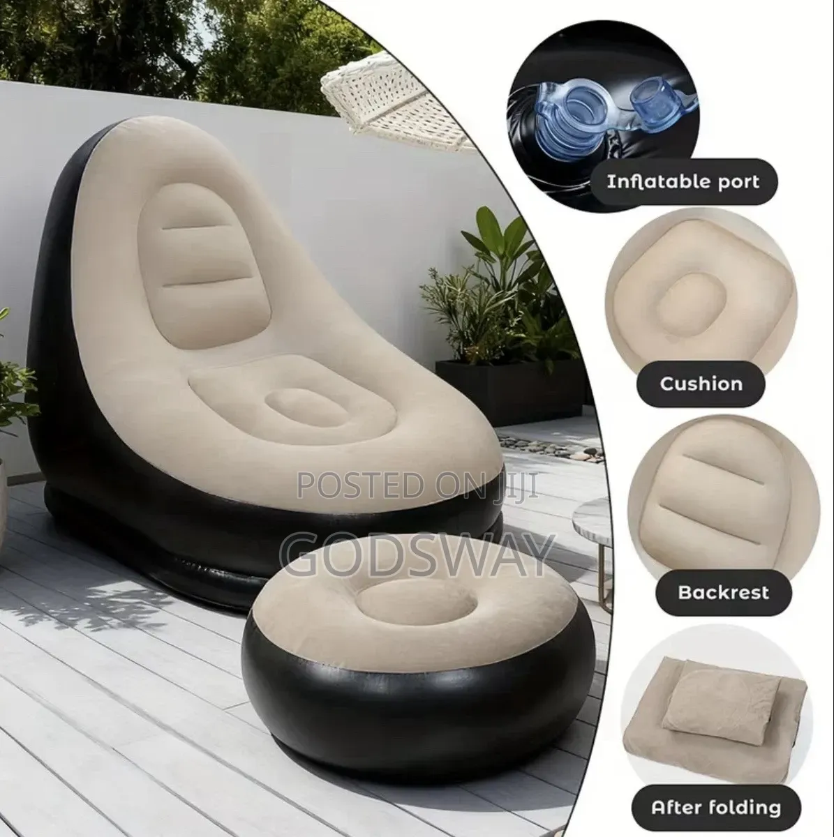 Inflammable Sofa With Free Pump