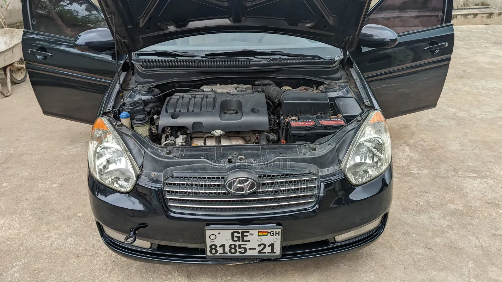 Hyundai Accent 2010 Black