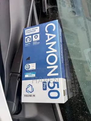 New Tecno Camon 50 Pro 256 GB Black
