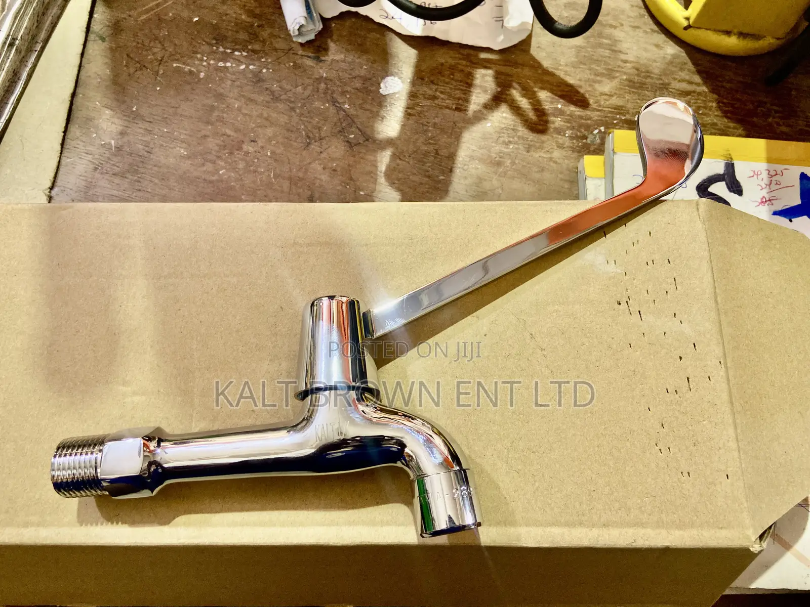 Heavy Duty C8K UK Lab Faucet Tap (Elbow Action / Wall Mounted)