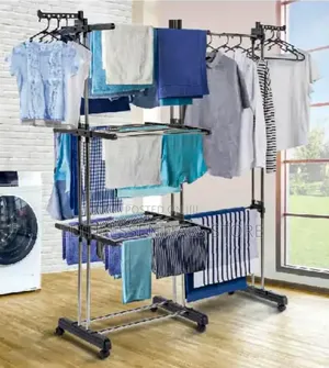 High Quality Movable Clothes Shoes Drying Rack With Big Extension