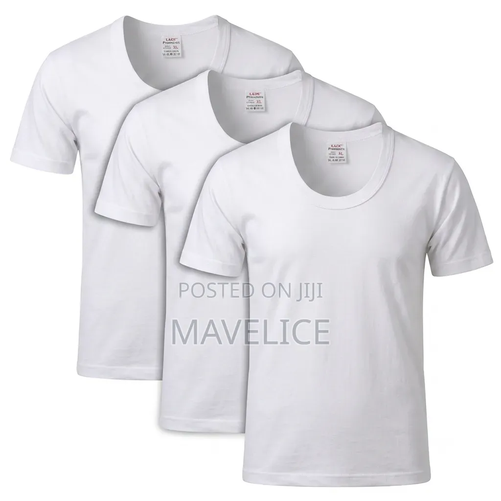 High Quality Roundneck T-Shirts (3 Set)