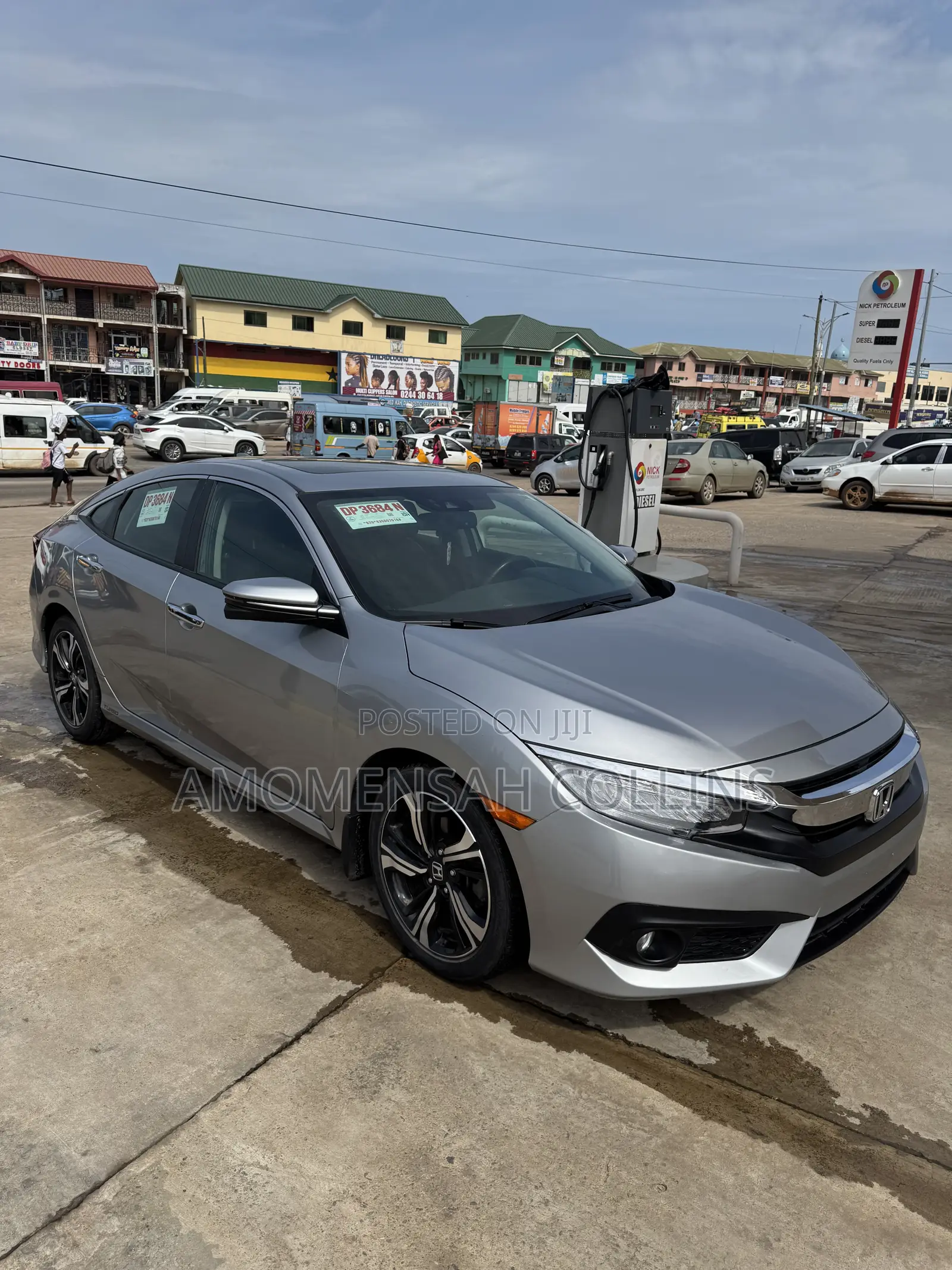 Honda Civic Touring Sedan 2018 Silver