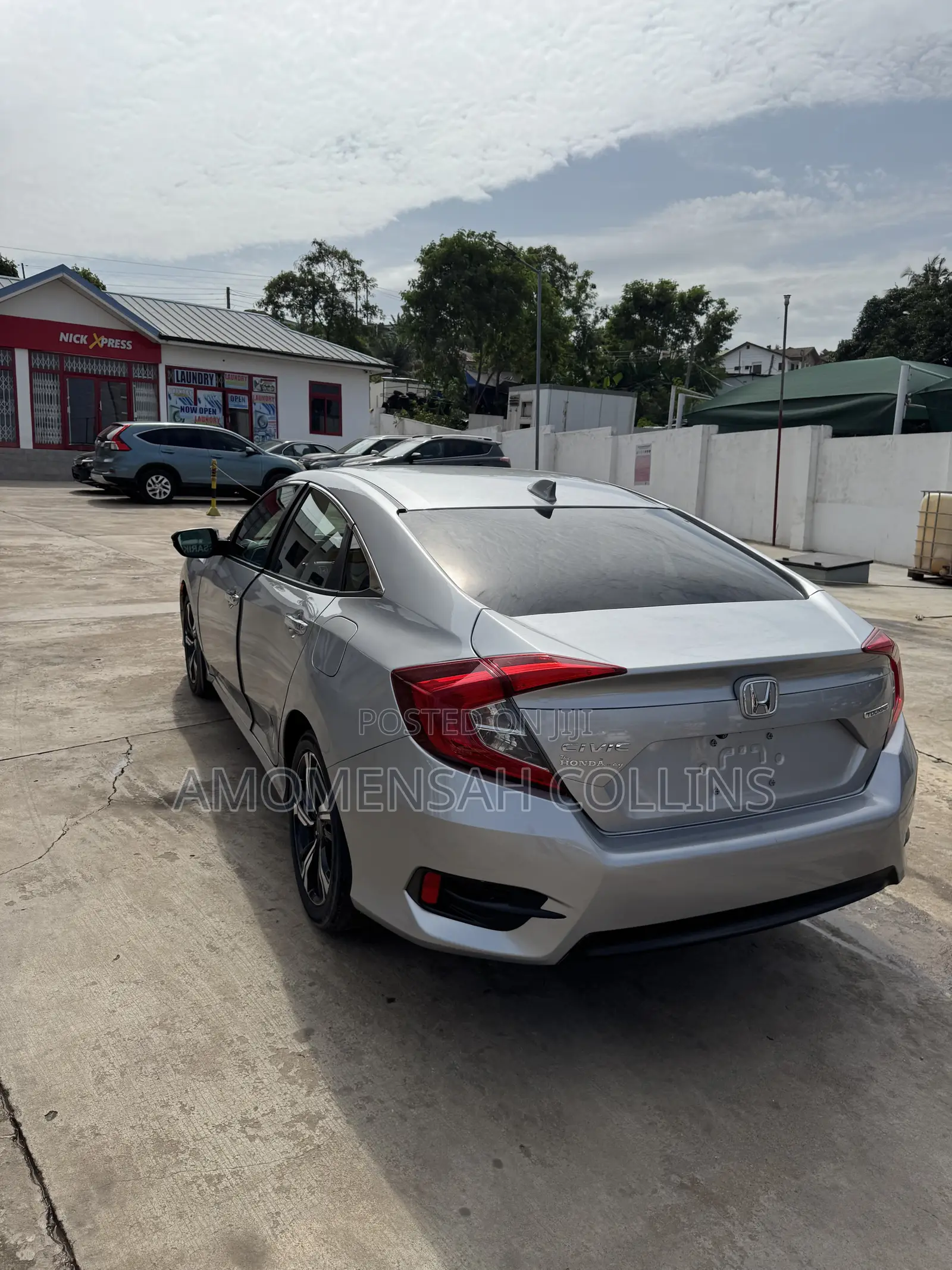 Honda Civic Touring Sedan 2018 Silver