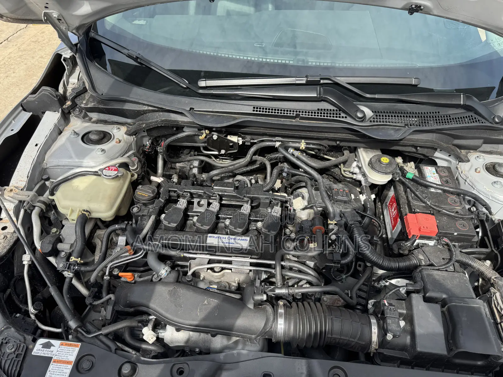 Honda Civic Touring Sedan 2018 Silver