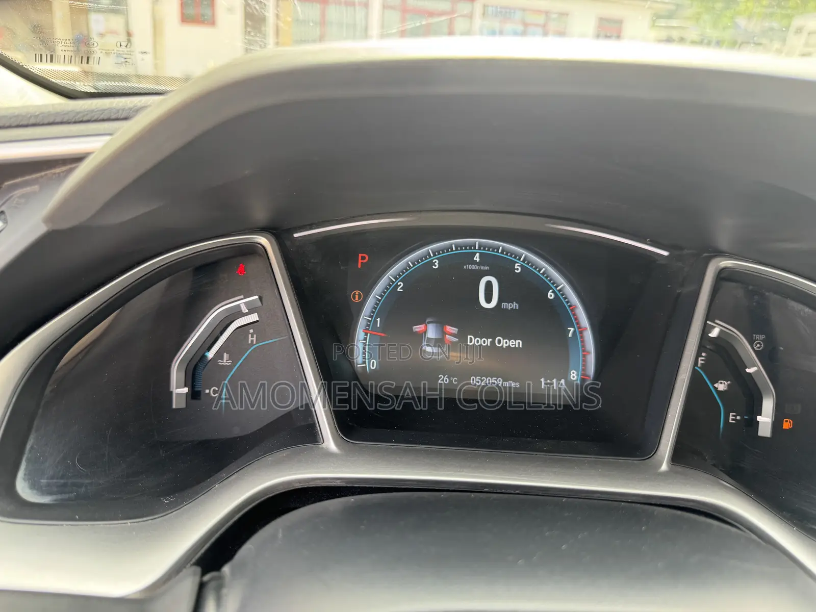 Honda Civic Touring Sedan 2018 Silver