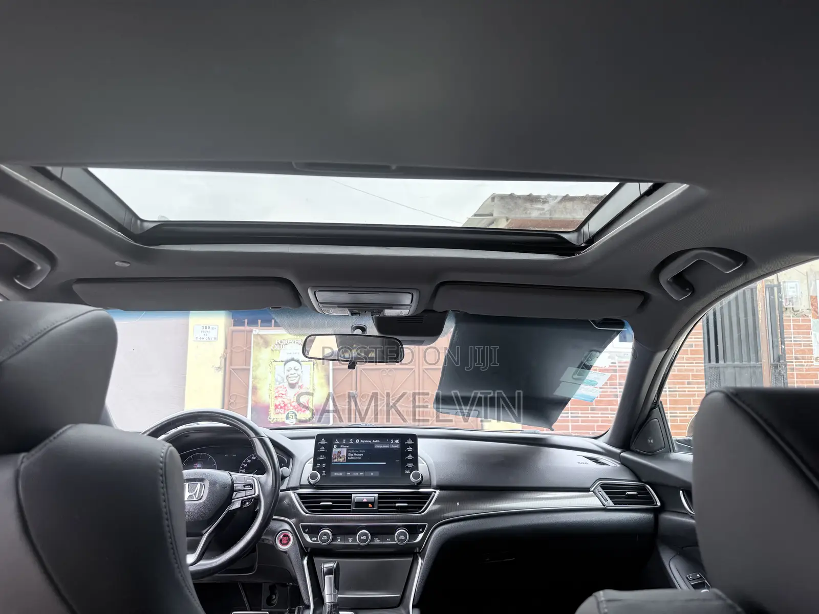 Honda Accord Sport (1.5L 4cyl Turbo CVT) 2019 Black